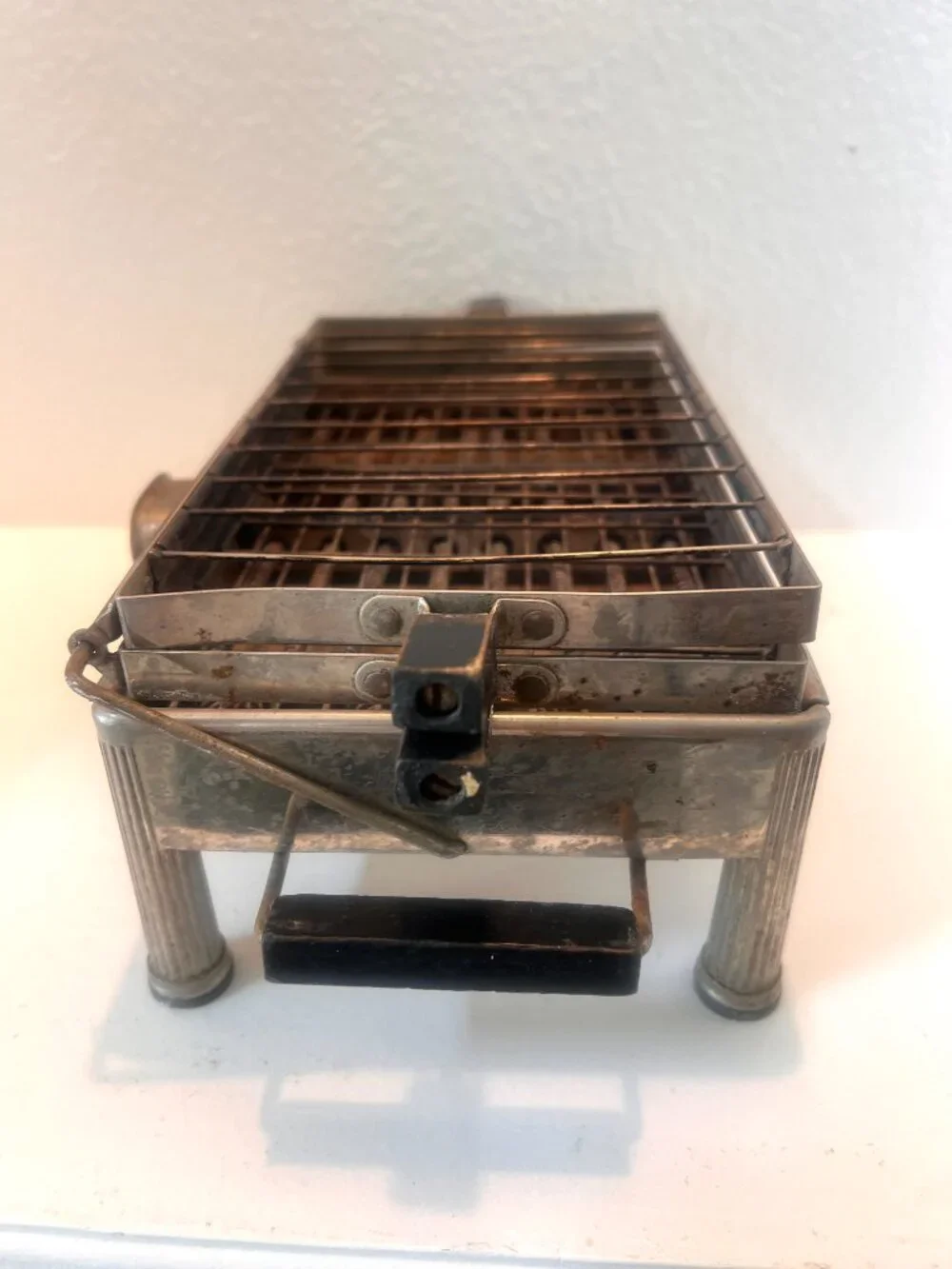 1920's Sunbeam Toaster - Works - Model B Electric Flip Toaster
